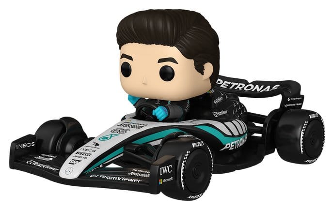 Formel 1 POP! Rides Super Deluxe Vinyl Figur Mercedes Benz - George Russell 15 cm Image 1