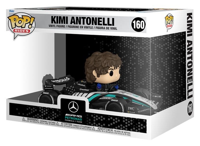 Formel 1 POP! Rides Super Deluxe Vinyl Figur Mercedes Benz - KIMI 15 cm Image 2