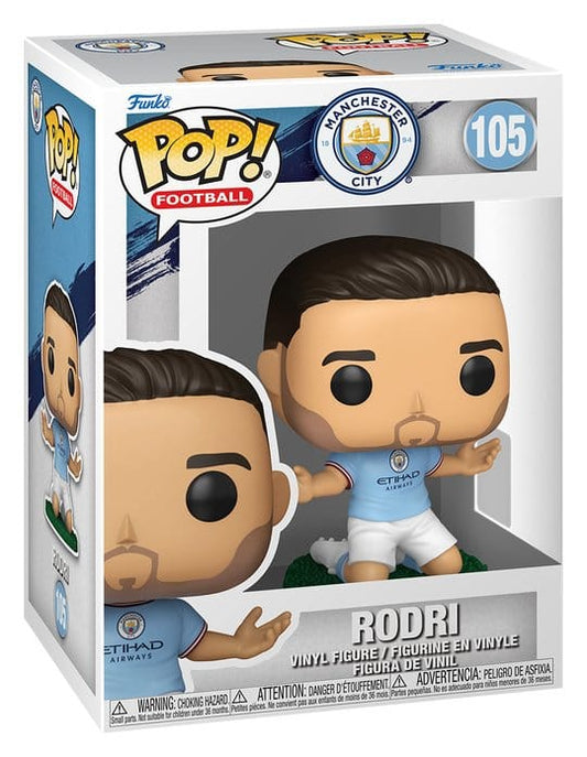 Manchester City POP! Football Vinyl Figur Rodri 9 cm Image 2