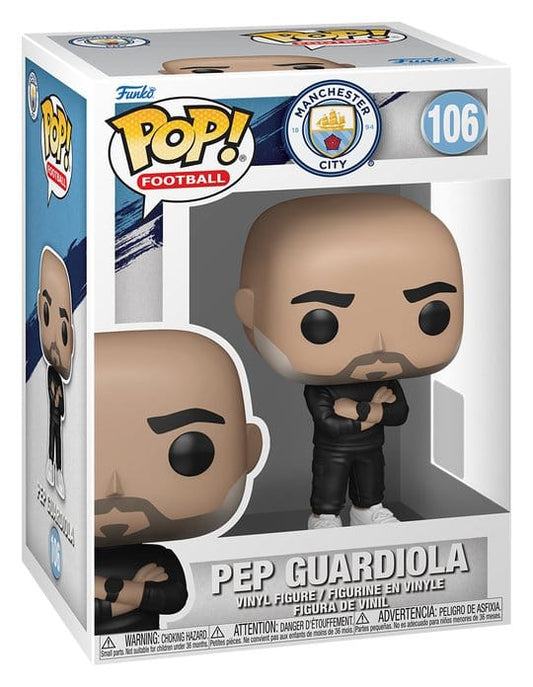 Manchester City POP! Football Vinyl Figur Pep Guardiola 9 cm Image 2