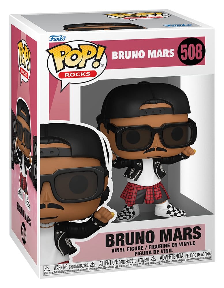 Bruno Mars POP! Rocks Vinyl Figur (APT.) 9 cm Image 2