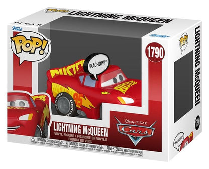 Cars POP! Sayings Vinyl Figur Lighting McQueen (Kachow) 6 cm Image 2
