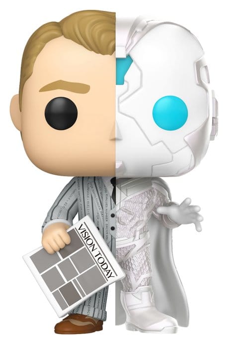 Marvel POP! Vinyl Figur Vision Quest- The Vision (Split) 9 cm Image 1