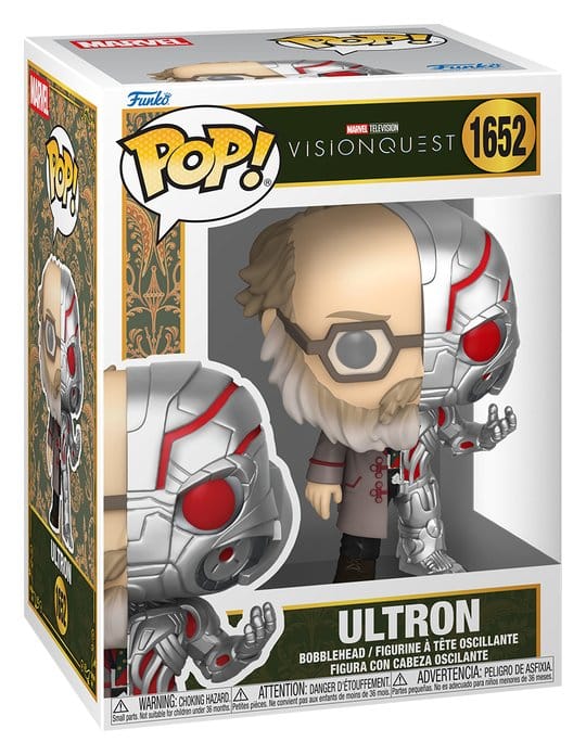 Marvel POP! Vinyl Figur : Vision Quest- Ultron (Split) 9 cm Image 2