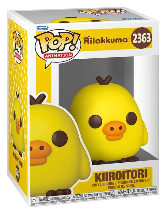 Rilakkuma POP! Animation Vinyl Figur Kiiroitori 9 cm Image 2