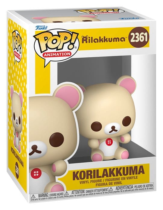 Rilakkuma POP! Animation Vinyl Figur Korilakkuma 9 cm Image 2