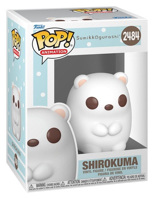 Sumikko Gurashi POP! Animation Vinyl Figur Shirokuma 9 cm Image 2