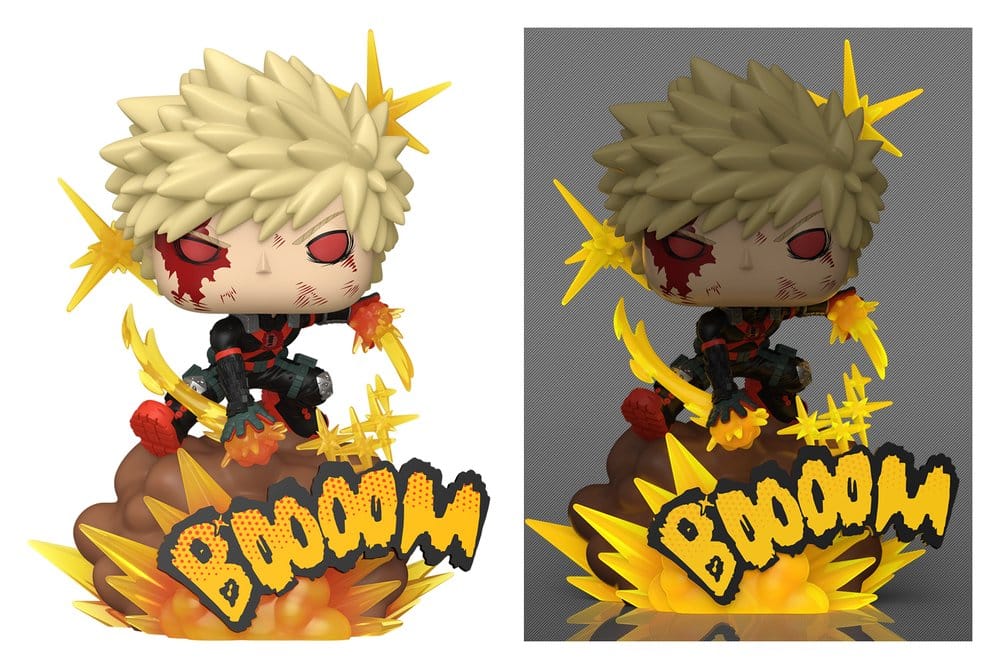My Heo Academia POP! Deluxe Vinyl Figur Bakugo w/CH(GW) 9 cm Image 1