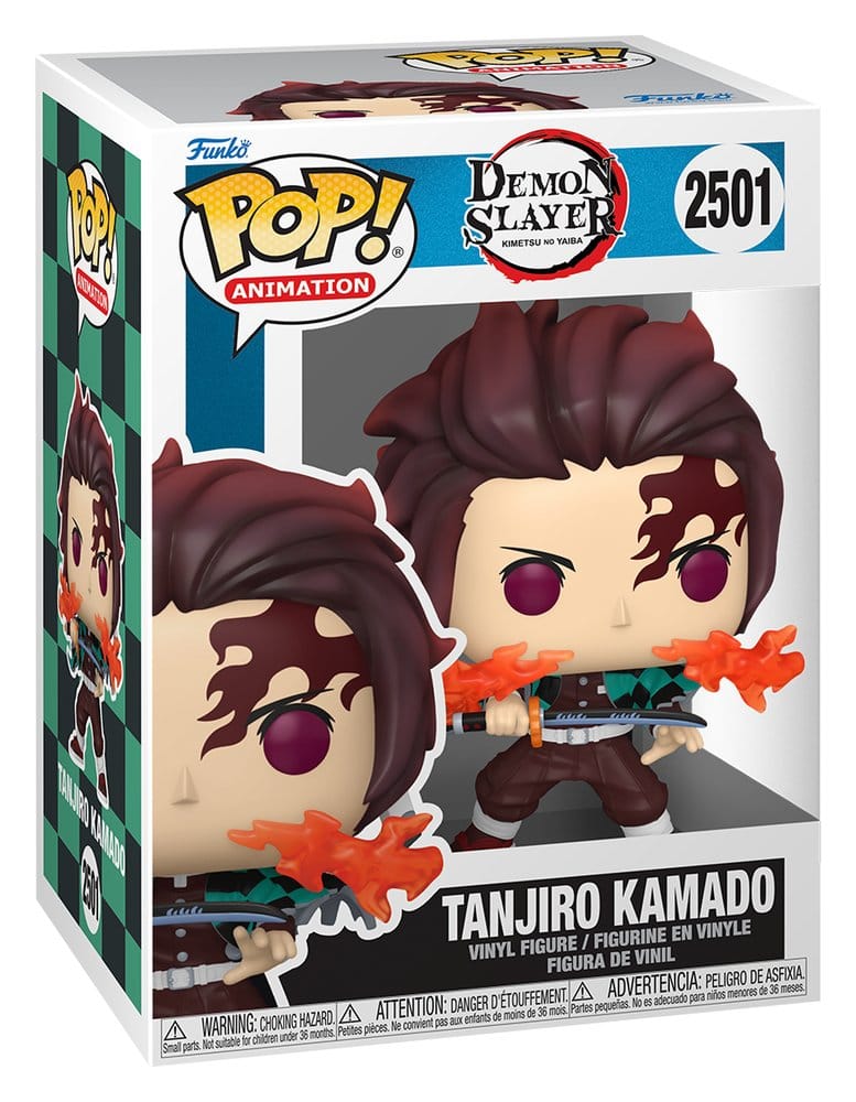 Demon Slayer: Kimetsu no Yaiba - The Movie POP! Animation Vinyl Figur Tanjiro 9 cm Image 2