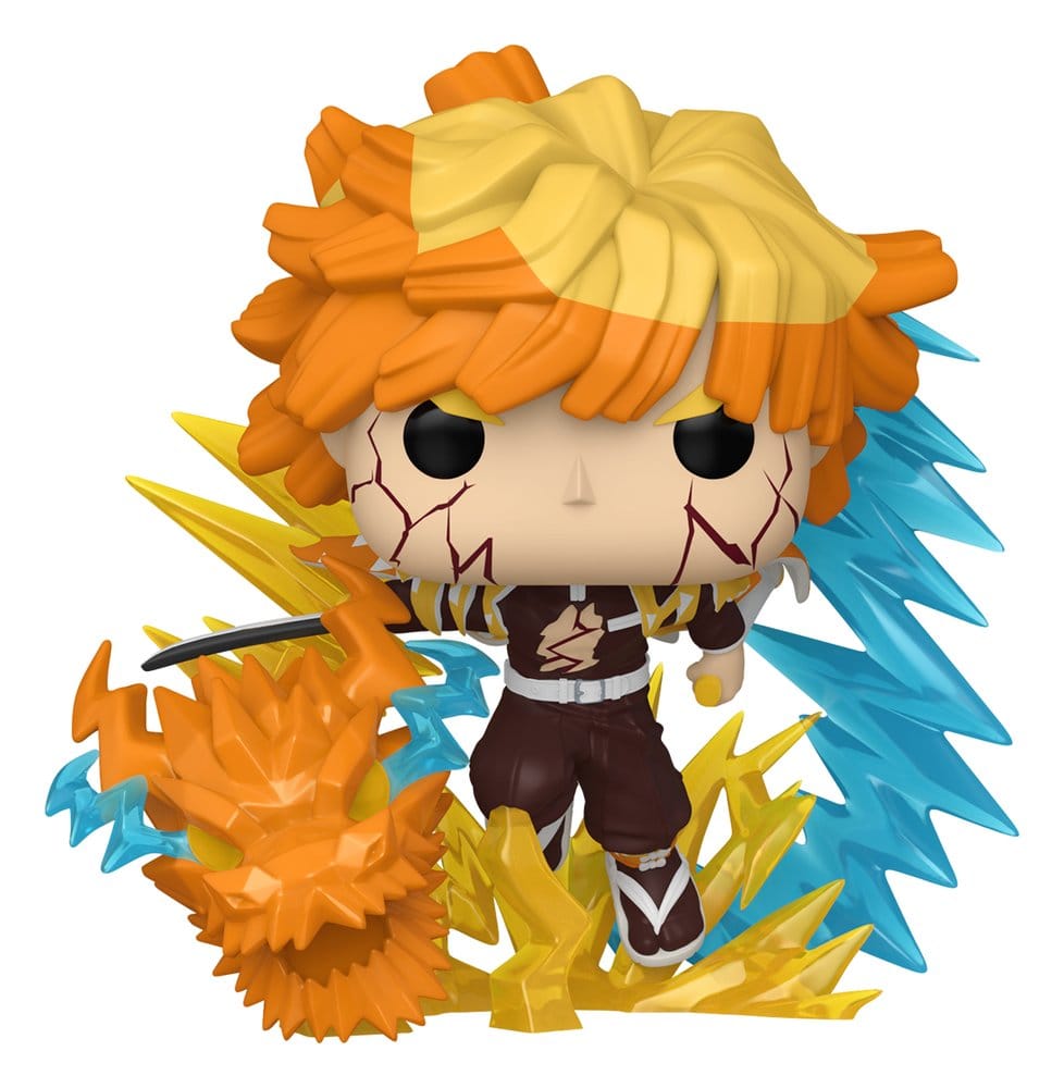 Demon Slayer: Kimetsu no Yaiba POP! Premium Vinyl Figur Zenitsu with Chase (Glow) 9 cm Sortiment (3) Image 1