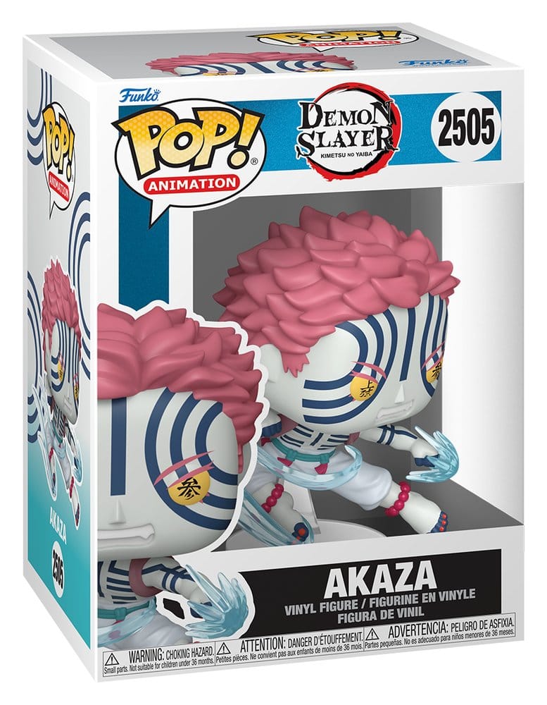 Demon Slayer: Kimetsu no Yaiba - The Movie POP! Animation Vinyl Figur Akaza 9 cm Image 2