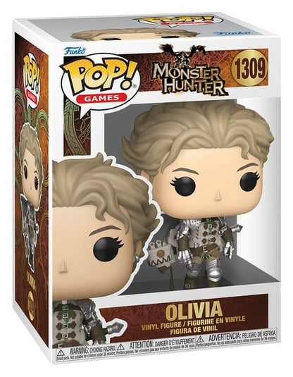 Monster Hunter Wilds POP! Games Vinyl Figur Olivia 9 cm Image 2
