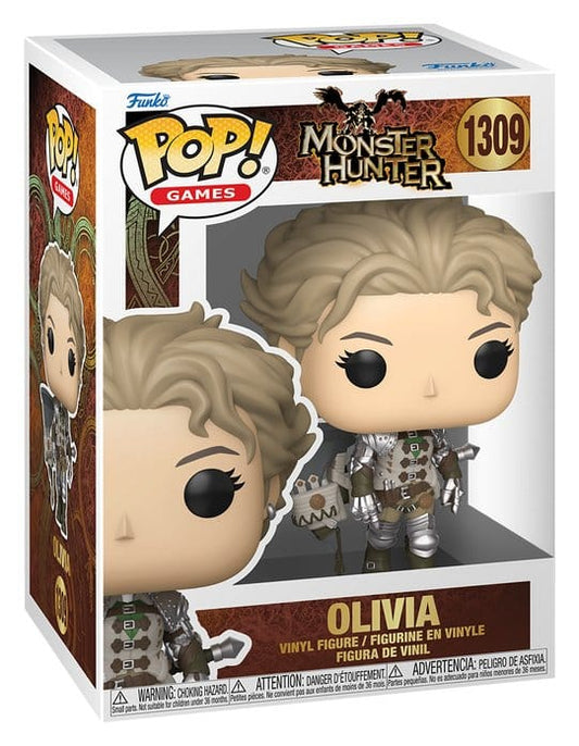 Monster Hunter Wilds POP! Games Vinyl Figur Olivia 9 cm Image 2