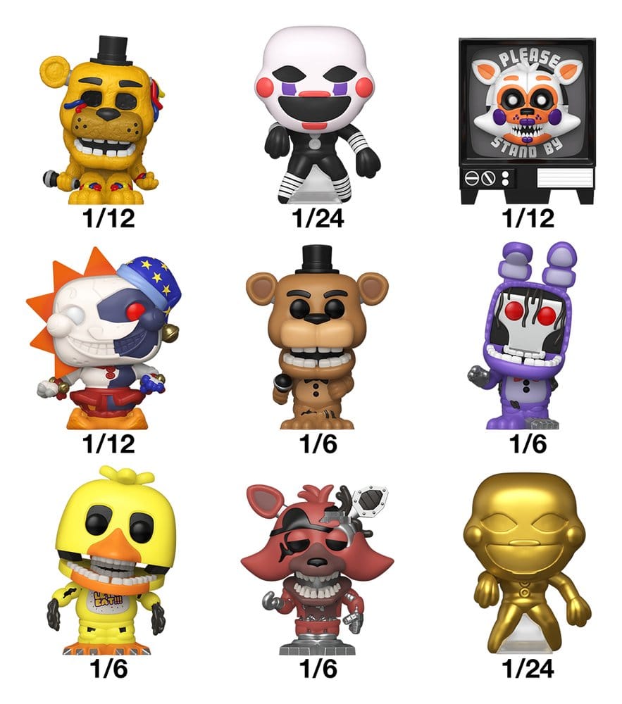 Five Nights at Freddy's Bitty POP! Singles Sortiment (24) 2 cm Image 2