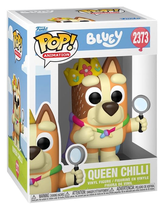 Bluey POP! Animation Vinyl Figur Queen Chili 9 cm Image 2