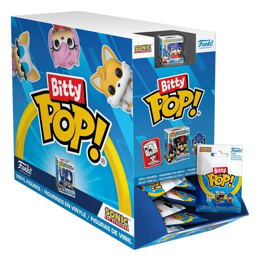 Sonic the Hedgehog Bitty POP! Vinyl Figuren 2 cm Display (32) Image 1