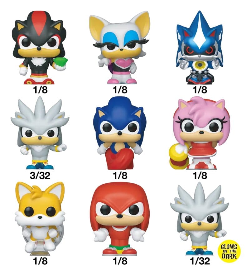 Sonic the Hedgehog Bitty POP! Vinyl Figuren 2 cm Display (32) Image 2