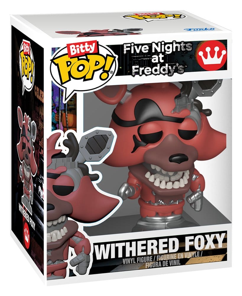 Five Nights at Freddy's Bitty POP! Vinyl Figuren 2er-Pack Withered Foxy & Marionette 2 cm Image 2