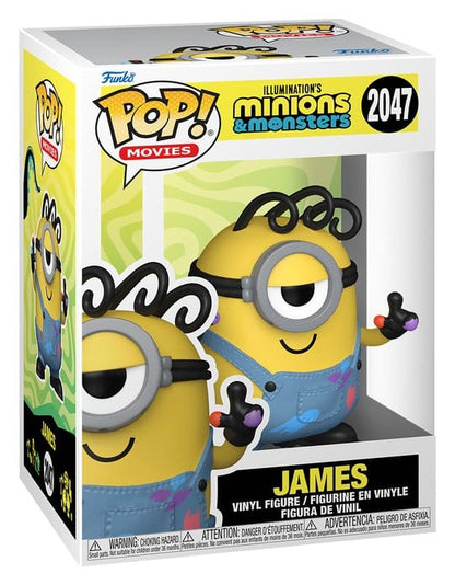 Minions 3 POP! Rocks Vinyl Figur James 9 cm Image 2