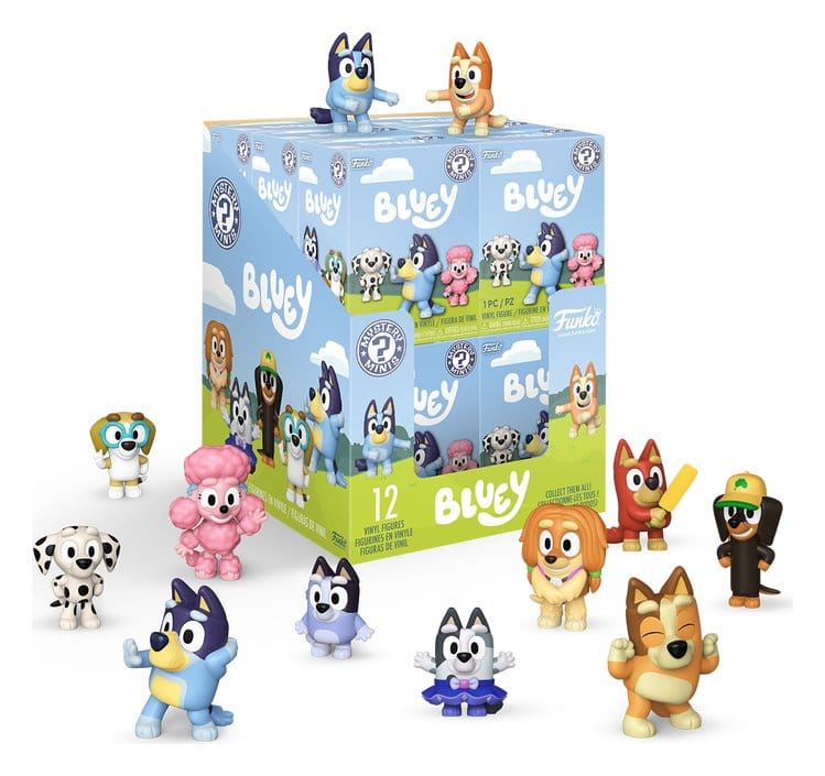 Bluey Mystery Minis Minifiguren 5 cm Bluey Display (12) Image 1