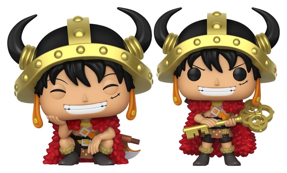 One Piece POP! Animation Vinyl Figuren Luffy w/Chase 9 cm Sortiment (6) Image 1
