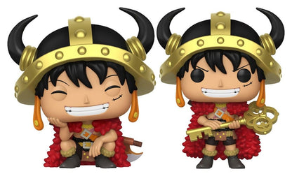 One Piece POP! Animation Vinyl Figuren Luffy w/Chase 9 cm Sortiment (6) Image 1