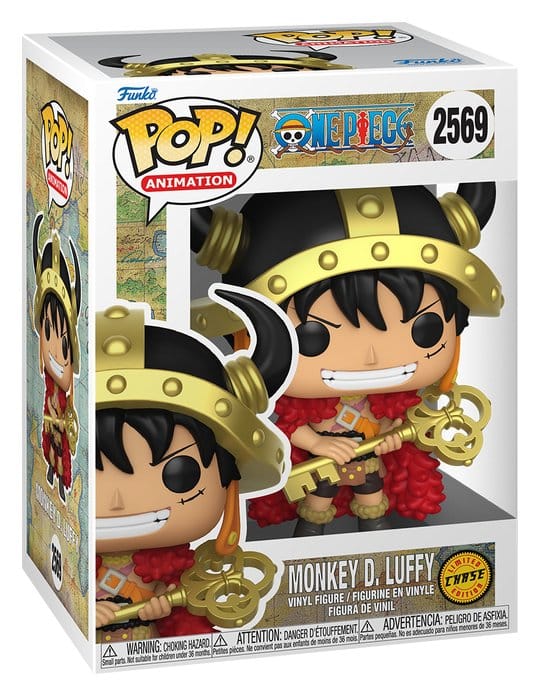 One Piece POP! Animation Vinyl Figuren Luffy w/Chase 9 cm Sortiment (6) Image 4