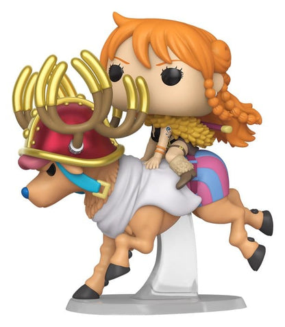 One Piece POP! Rides Deluxe Vinyl Figur Nami & Chopper 15 cm Image 1
