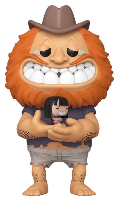 One Piece Super Sized POP! Animation Vinyl Figur Saul w/ Nico Robin 15 cm Image 1