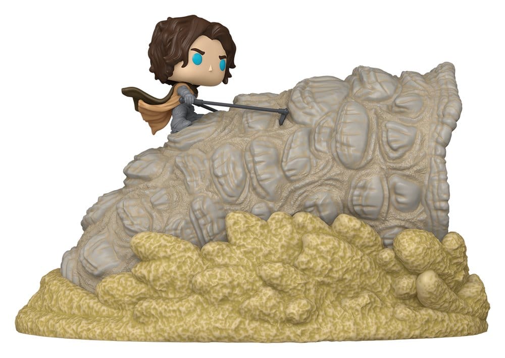 Dune: Part Three POP! Moment Vinyl Figuren Paul Atreides with Sandworm 9 cm Image 1