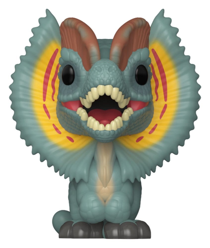 Jurassic Park Bitty POP! Vinyl Figuren 2er-Pack Tyrannosaurus Fossil & Dilophosaurus 2 cm Image 5