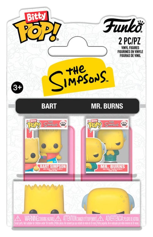 Simpsons Bitty POP! Vinyl Figuren 2er-Pack B & Mr. B 2 cm Image