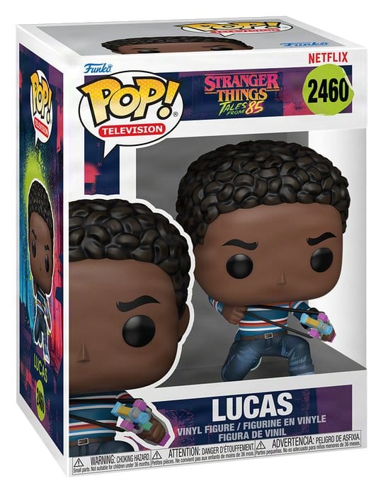 Stranger Things: Tales from '85 POP! Animation Vinyl Figur Lucas 9 cm Image 2
