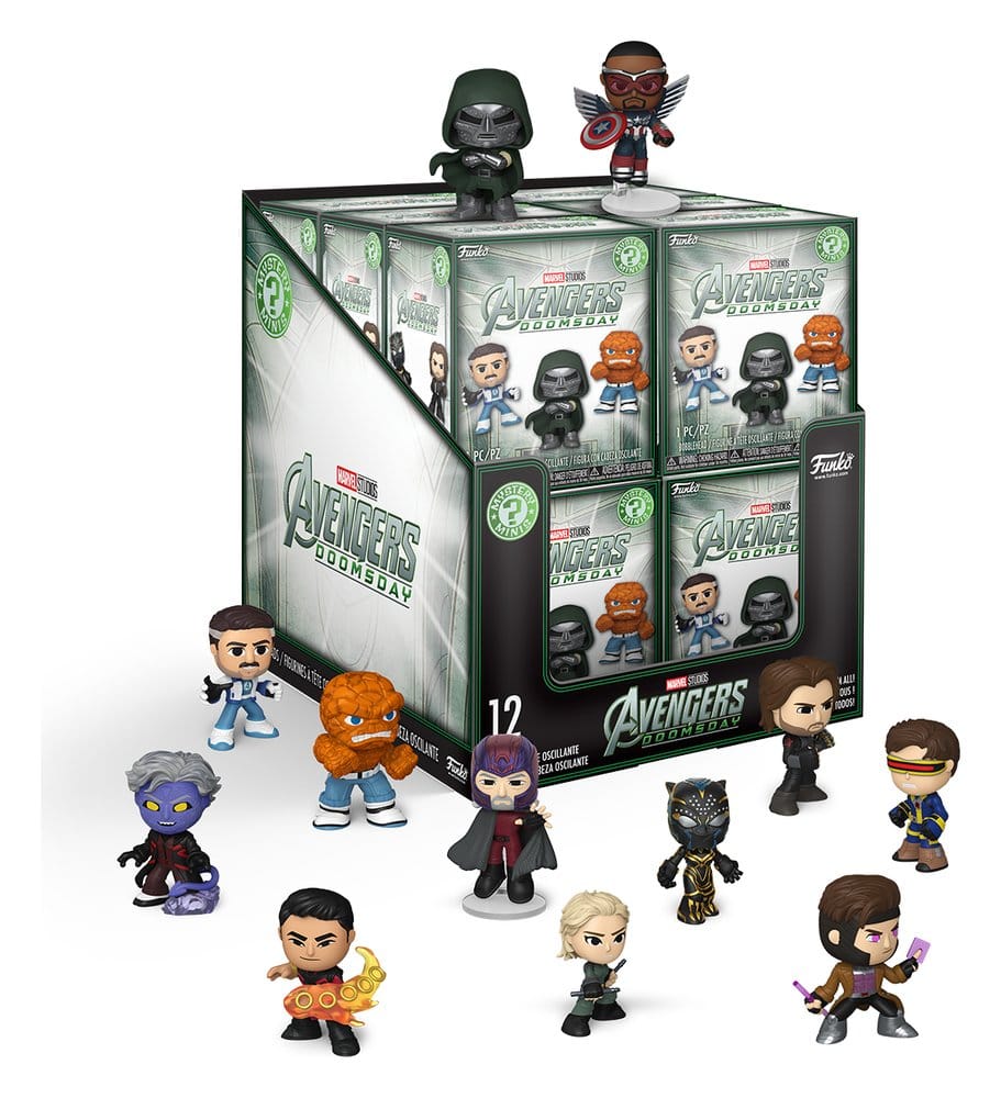 Avengers: Doomsday Mystery Minis Minifiguren 5 cm Display (12) Image 1