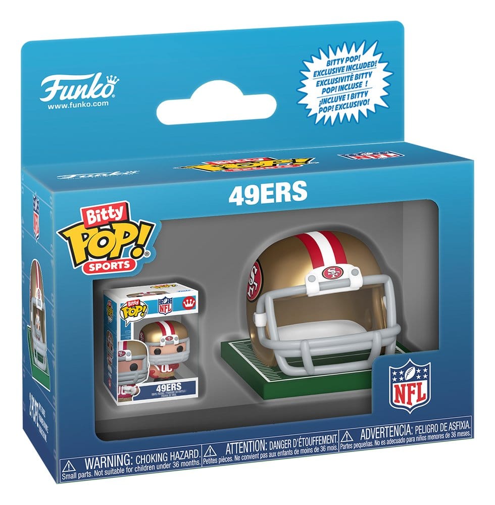 NFL Bitty POP! Helmets Vinyl Figuren NFC Series 1 Sortiment (12) Image 3