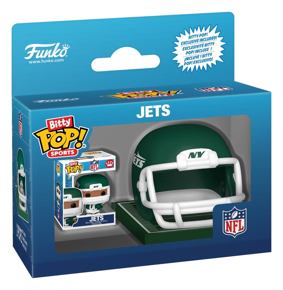 NFL Bitty POP! Helmets Vinyl Figuren AFC Series 1 Sortiment (12) Image 5