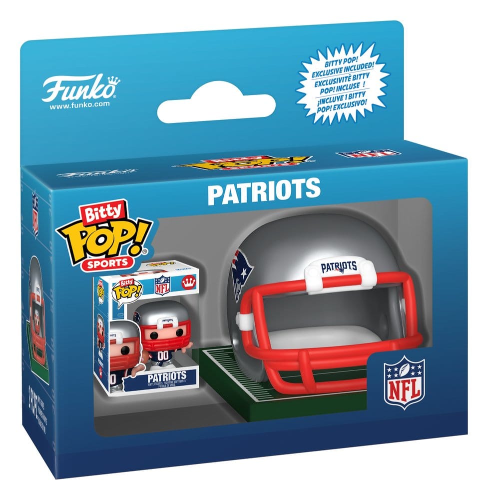 NFL Bitty POP! Helmets Vinyl Figuren AFC Series 1 Sortiment (12) Image 11