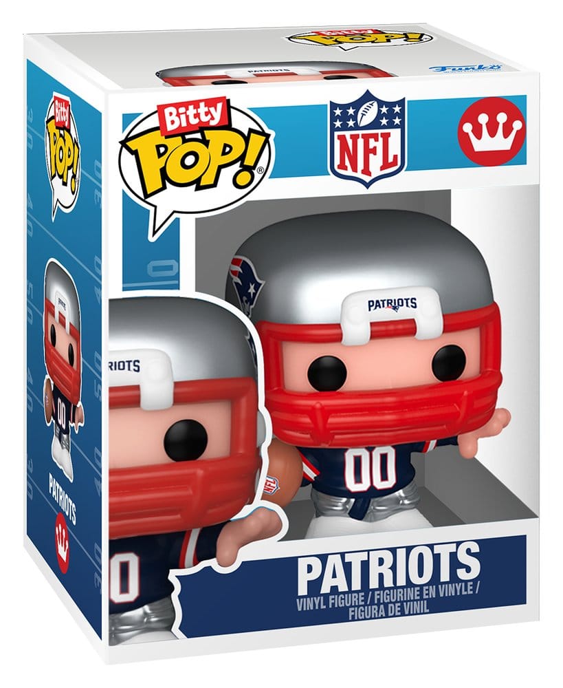 NFL Bitty POP! Helmets Vinyl Figuren AFC Series 1 Sortiment (12) Image 15