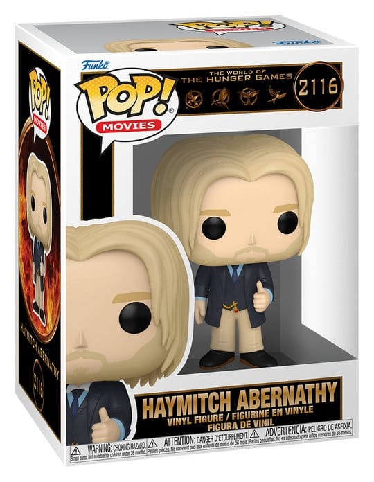 Die Tribute von Panem - The Hunger Games POP! Movies Vinyl Figur Haymitch Abernathy 9 cm Image 2