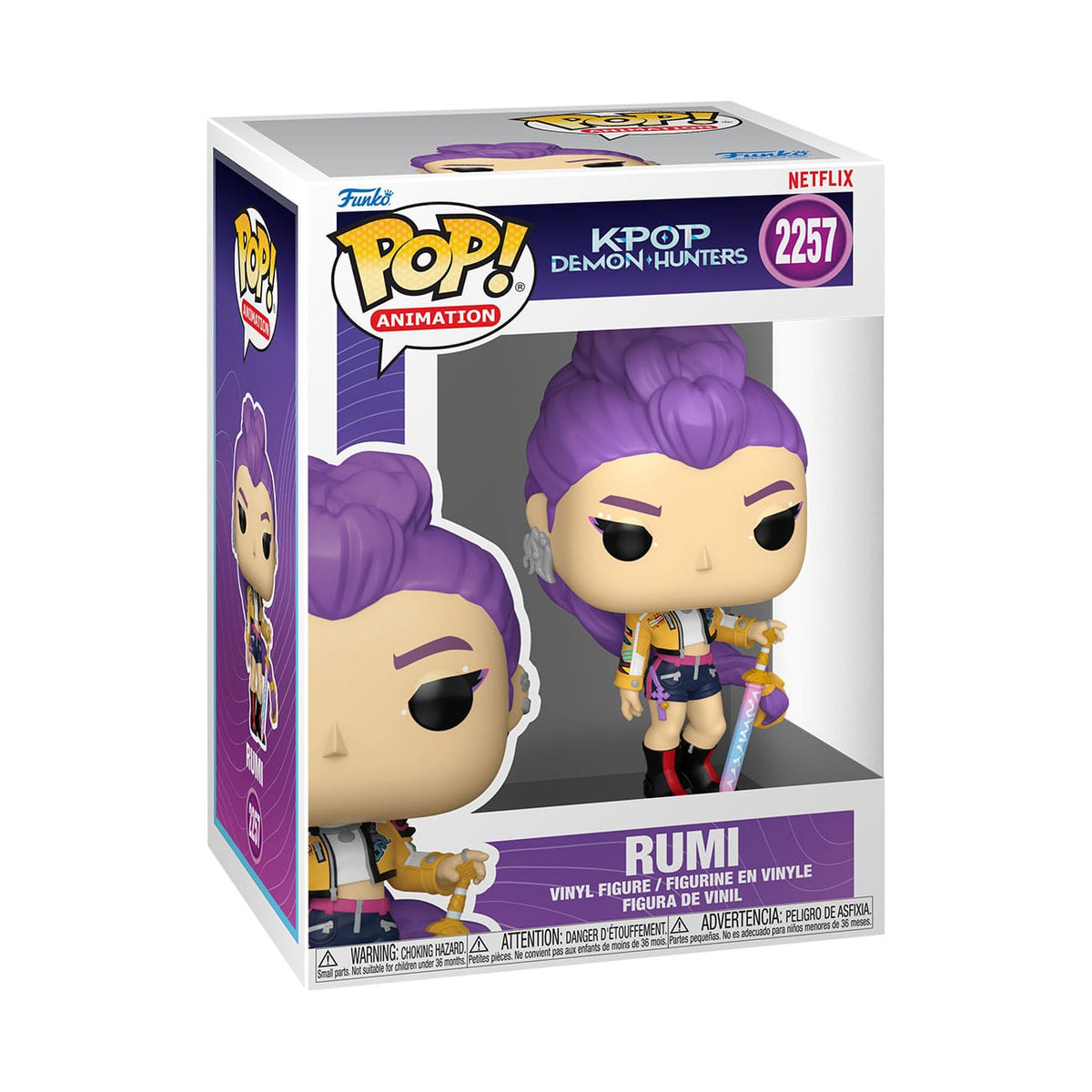 KPop Demon Hunters POP! Animation Vinyl Figur Rumi 9 cm Image 2