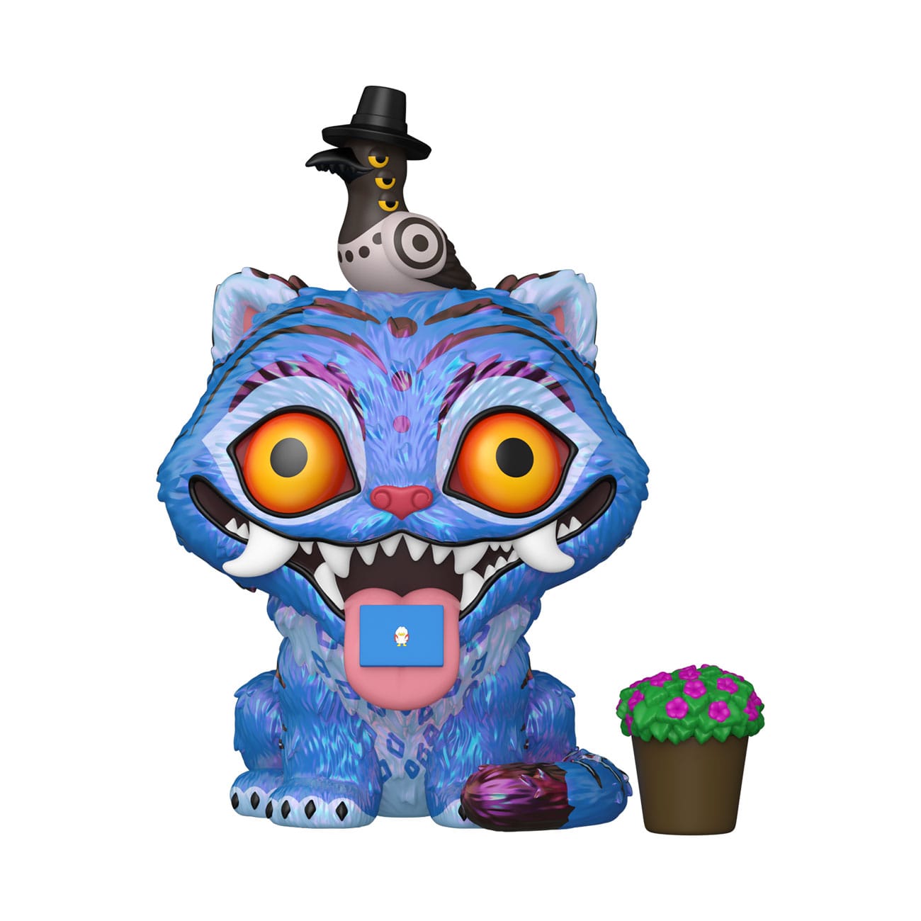 KPop Demon Hunters POP! Animation Vinyl Figur Tiger w/Bird 9 cm Image 1