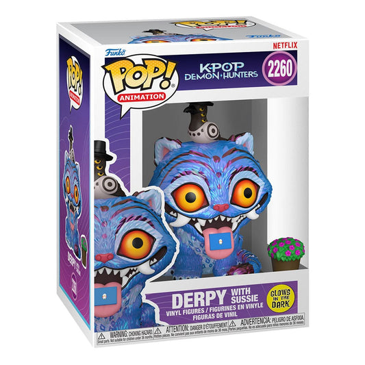 KPop Demon Hunters POP! Animation Vinyl Figur Tiger w/Bird 9 cm Image 2