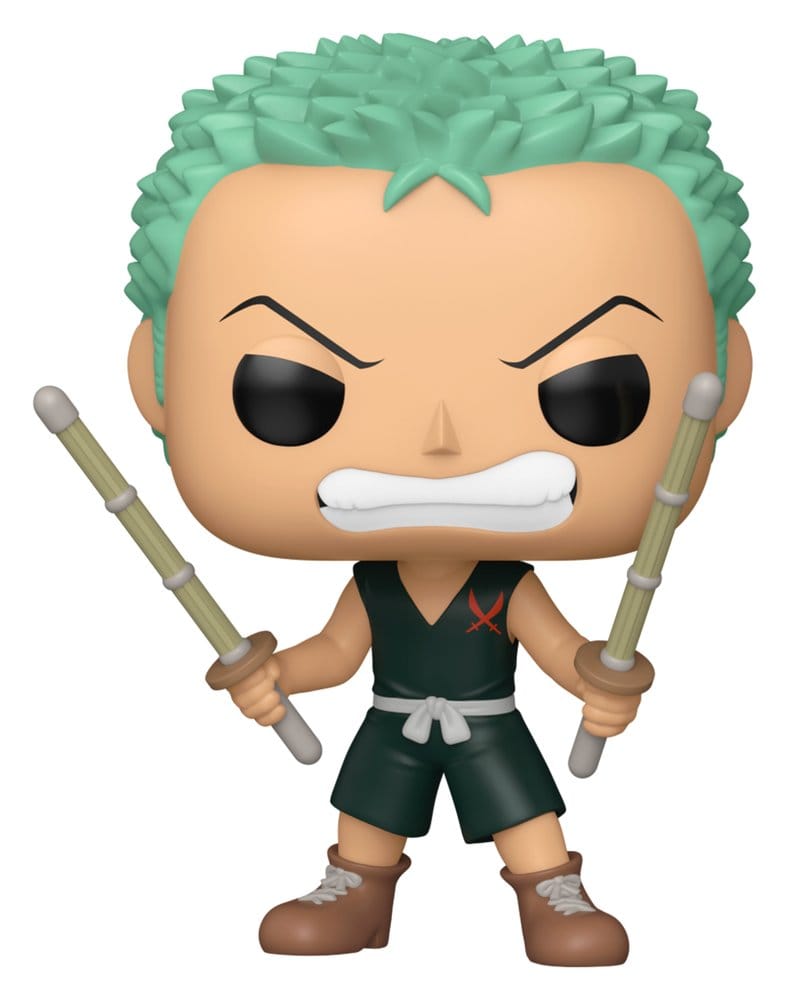 One Piece POP! Vinyl Figur Kid Zoro w/ Katana *Exclusive Version* 9 cm Image