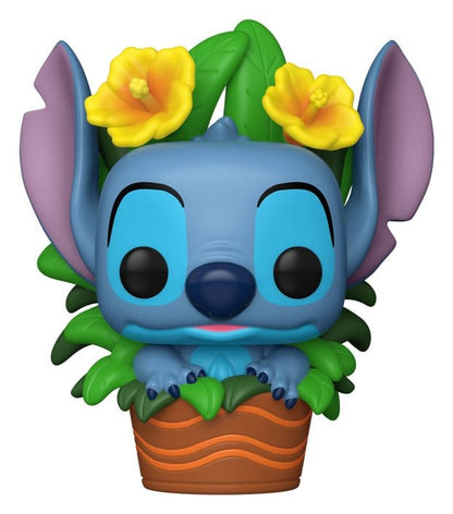 Lilo & Stitch POP! Premium Vinyl Figur Stitch (Plants) 9 cm Image 1