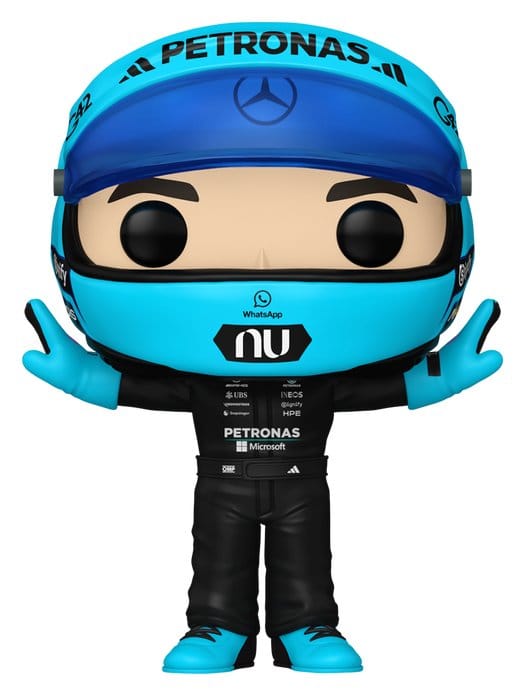 Formular 1 POP! Racing Vinyl Figur Mercedes Benz - George Russell (T-Pose) 9 cm Image 1