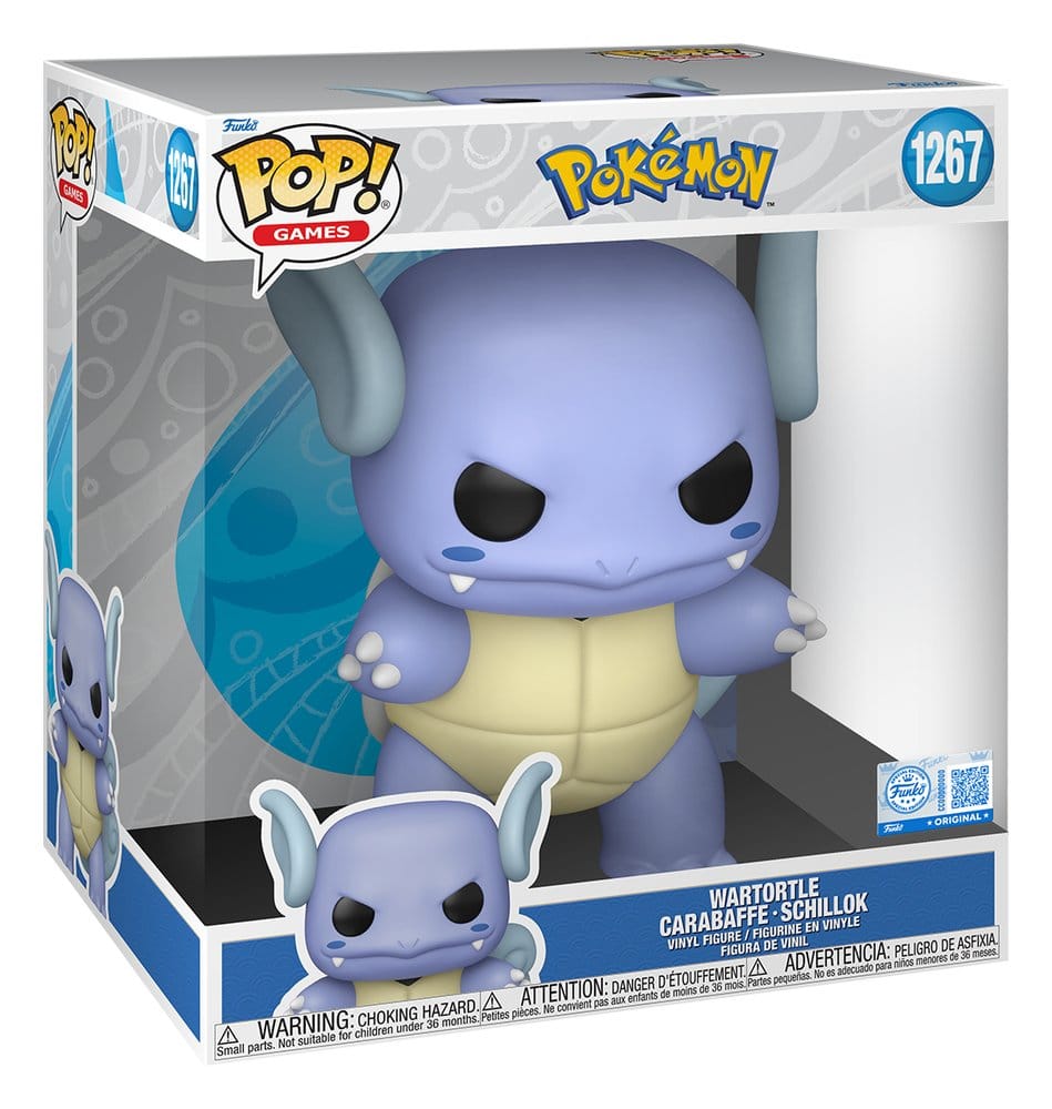 Pokemon Super Sized Jumbo POP! Vinyl Figur Wartortle 25 cm Image 2