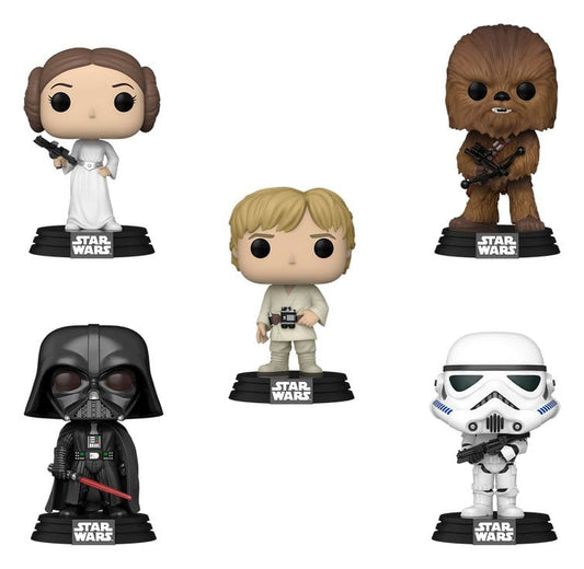Star Wars POP! Vinyl Figuren 5er-Pack Black Friday Bundle 9 cm Image 1
