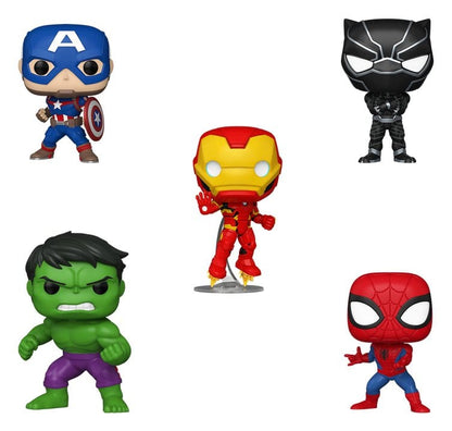 Marvel POP! Vinyl Figuren 5er-Pack Black Friday Bundle 9 cm Image 1