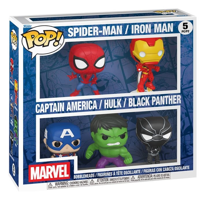 Marvel POP! Vinyl Figuren 5er-Pack Black Friday Bundle 9 cm Image 2