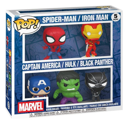 Marvel POP! Vinyl Figuren 5er-Pack Black Friday Bundle 9 cm Image 2
